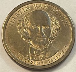 2008 Marten Van Buren Dollar Coin