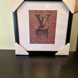 LV framed picture