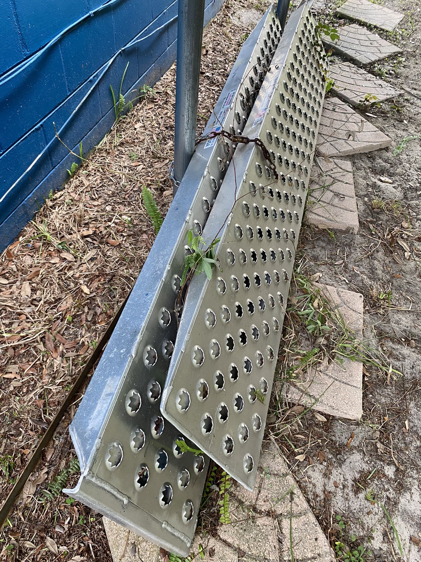 STEEL CAR RAMPS ((( HEAVY )))