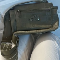 Steve Madden Dark Green Tote Bag