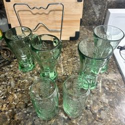 Classic/Vintage Coco Cola Glasses