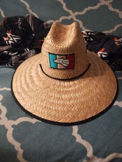 Straw hat for sun