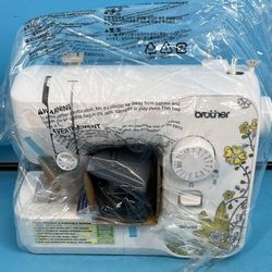 New  Brother SM1704 White Lightweight & Full Size Portable Sewing Machine