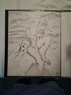 Prison art done by inmate anarchy inmate 