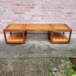 Mid Century Modern Long Coffee Table Or Bench Vintage 