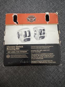 Harley Davidson Chrome Switch Housing