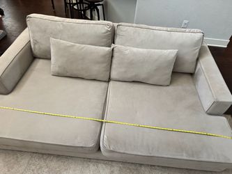 Bailey 96" Square Arm Sofa with Reversible Cushions