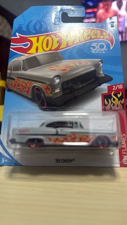 Hot Wheels '55 Chevy HW Flames 2/10