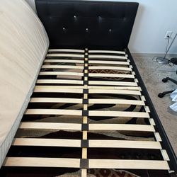 Full Size Bed + Mattress + Topper
