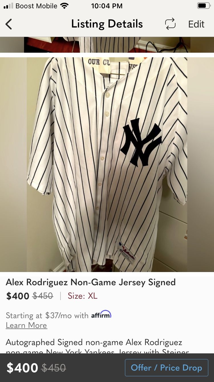 Alex Rodriguez jersey for Sale in Paterson, NJ - OfferUp