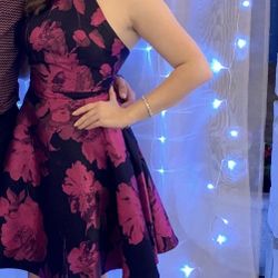 XSCAPE Elegant Hot Pink Dress Size 4