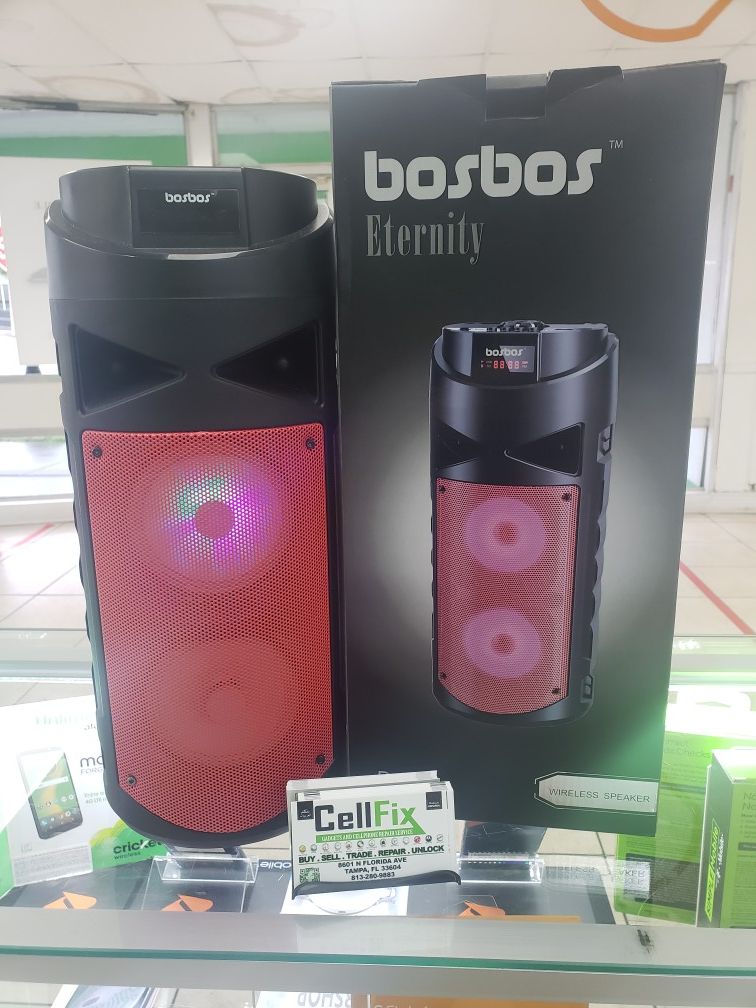 Bos Bos LED Bluetooth Tower Speaker