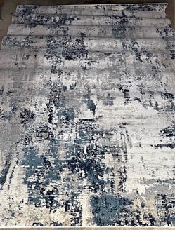 Thomasville Area Rug – 7’10” x 10’ – Neutral Modern / Abstract – Excellent Condition