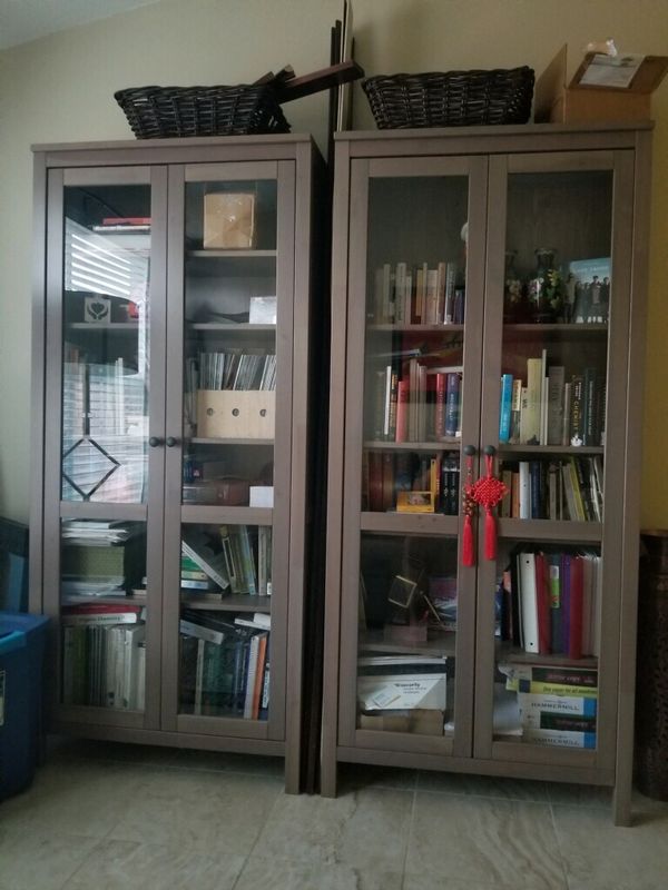 Hemnes Ikea Display Cabinet Bookshelves For Sale In Austin Tx