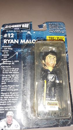 Hockey bay. 12 ryan malone