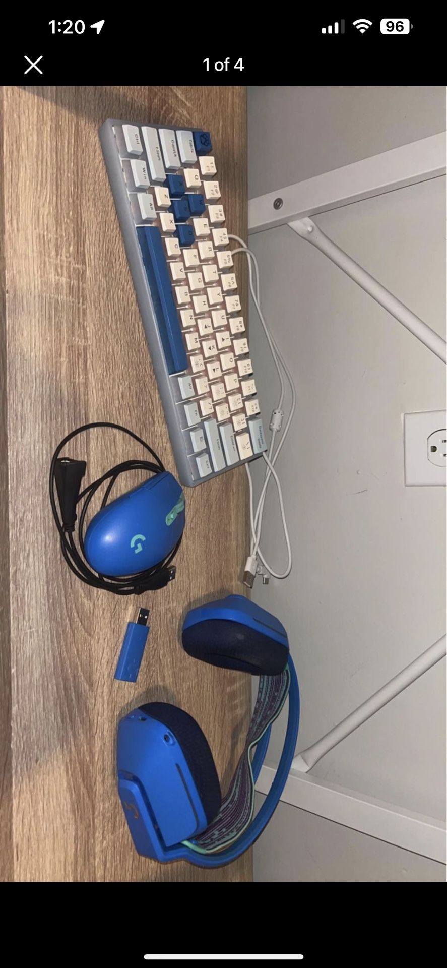 Logitech Headphones + Mouse 