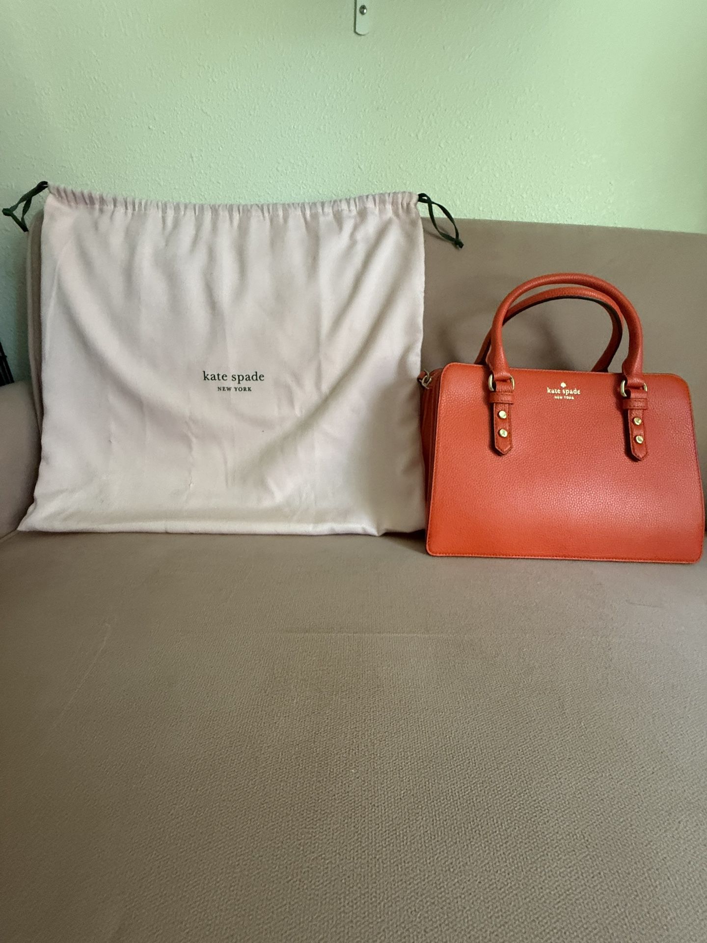 Kate Spade New York Purse & Wallet Set – Bright Orange