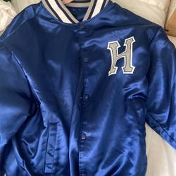 HUFF baseball Button Up Wind Breaker 