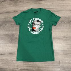  A Christmas Story Pink Oh Fudge! It’s Christmas Men’s Tee Size Small