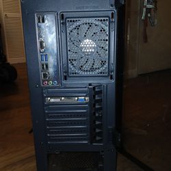 GAMING PC CASE W 6 R G FANS /motherboard/entry Gfx Card Included