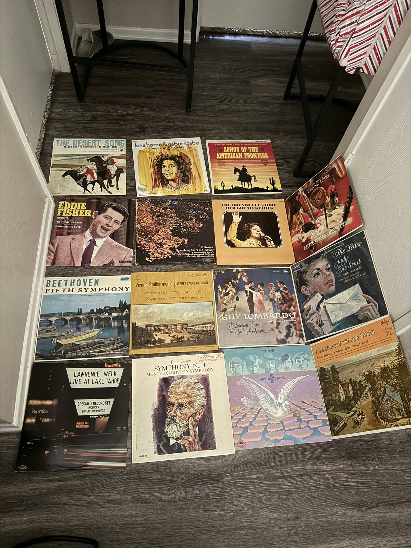 Vintage Vinyl Record Lot – 15 LPs – Mixed Genres – $20 for all