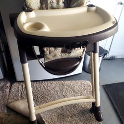 High Chair And  Glider On Wheels