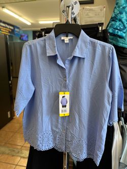 Women Blue Blouse Size Small
