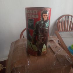 Original Vintage Planet Of The  Apes 1967 Garbage Can 