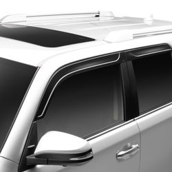 Husky Liners Low Profile Ventvisors/Rain Guards | Fits 2022-2025 Hyundai Santa Cruz, 4 Pc. | Smoke - (contact info removed)