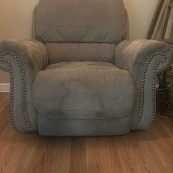 Grey Rocking Chair