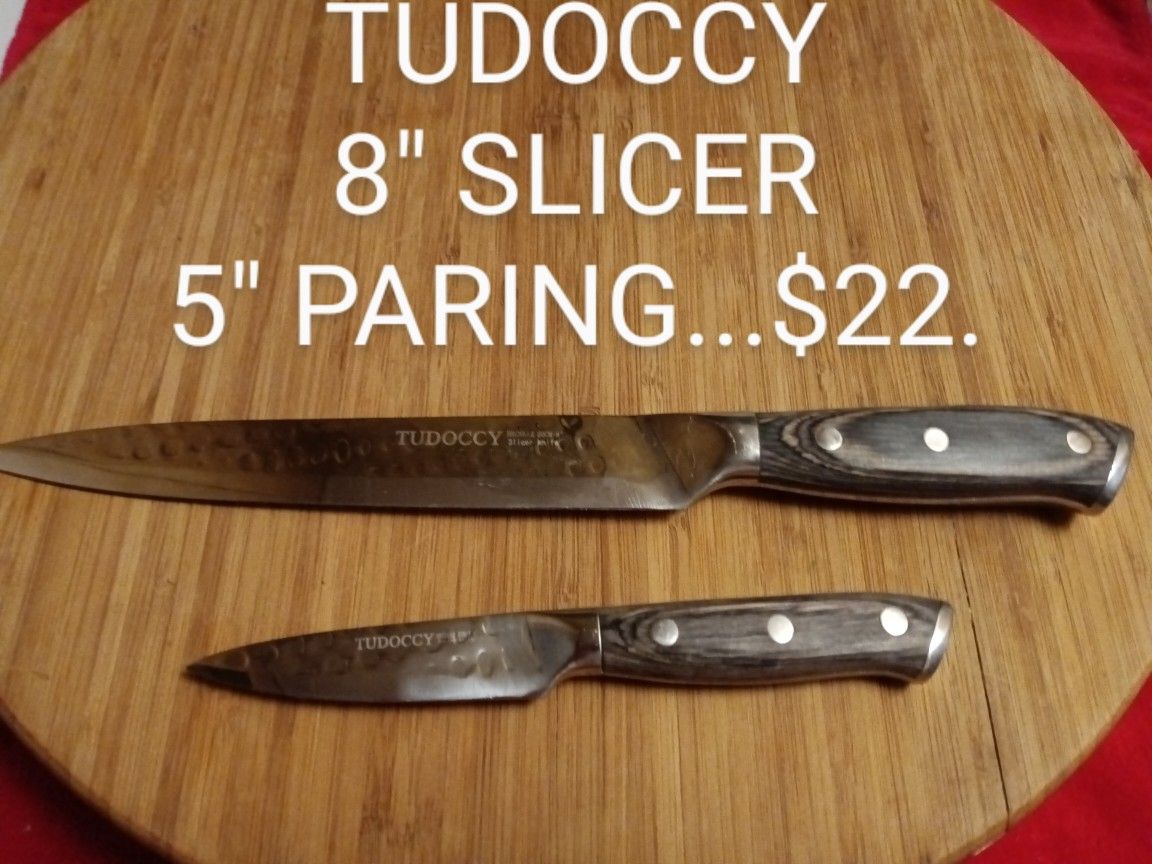#191...TUDOCCY SHARP KNIVES