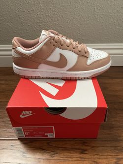 Nike Dunk Low Rose Whisper Size 6.5W - Brand New Never Worn 