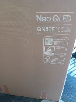 SAMSUNG 85"INCH NEO QLED 4K Q80F