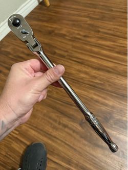 Snap-on flex head ratchet