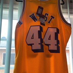Jerry West Lakers Jersey