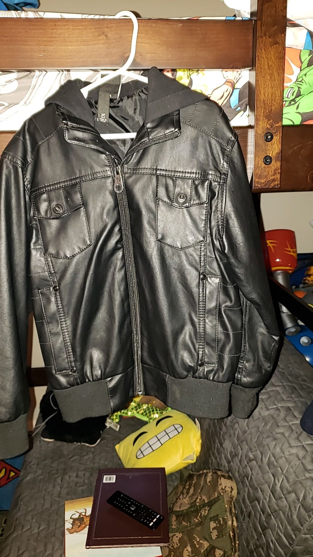 Boys leather jacket