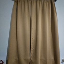 Gold Blackout Curtains Total Of 4 Panels 