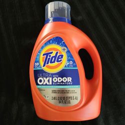 Tide Ultra Oxy With Odor Eliminators Liquid Laundry Detergent 84oz