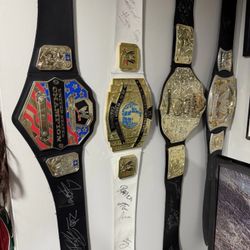 Wwe Mattel Belts
