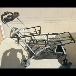 Stroller For Two Carriers