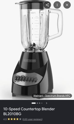Black And Decker Blender
