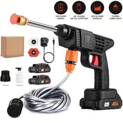 Cordless Portable Pressure Washer – Rechargeable Power Washer
