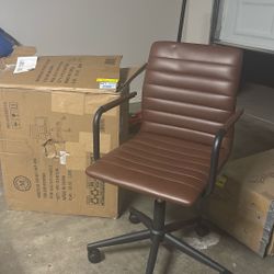 Martha Stewart Upholstered Office Chair