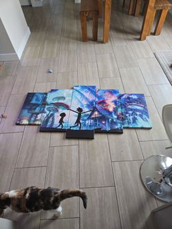 Rick And Morty Painting