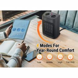 Electric Heaters Indoor Portable with Thermostat