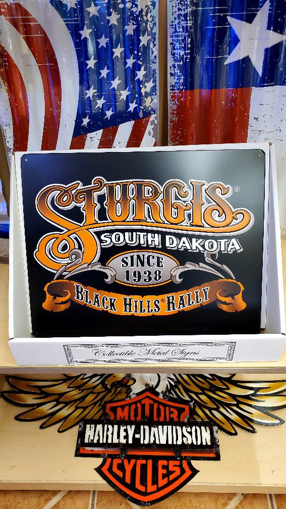 Sturgis South Dakota Metal Sign 