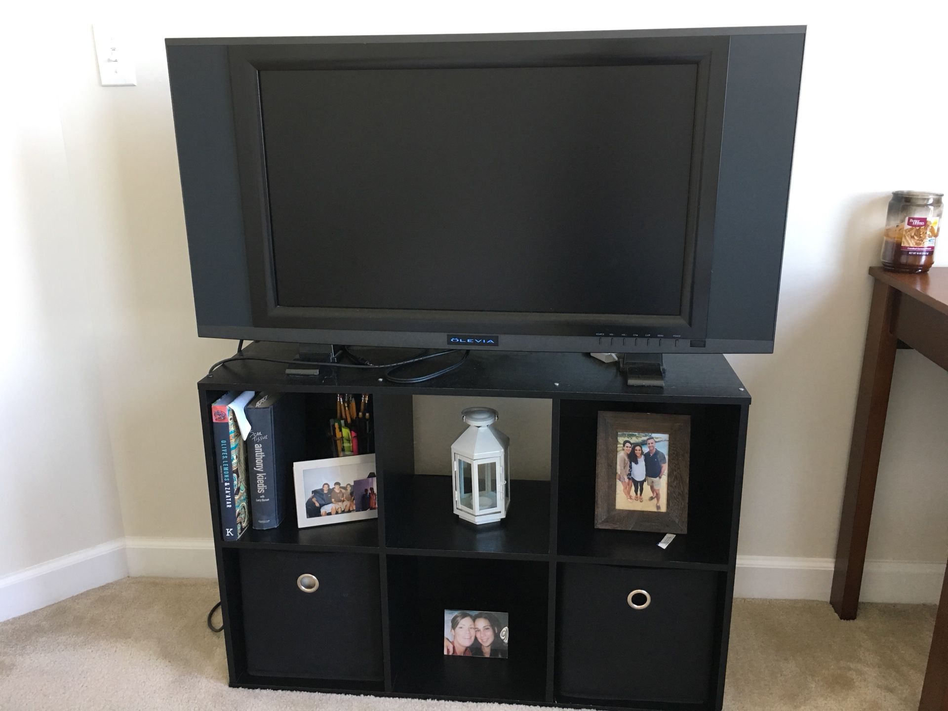 Flat Screen TV and TV Stand