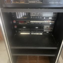 Vintage Stereo System. 