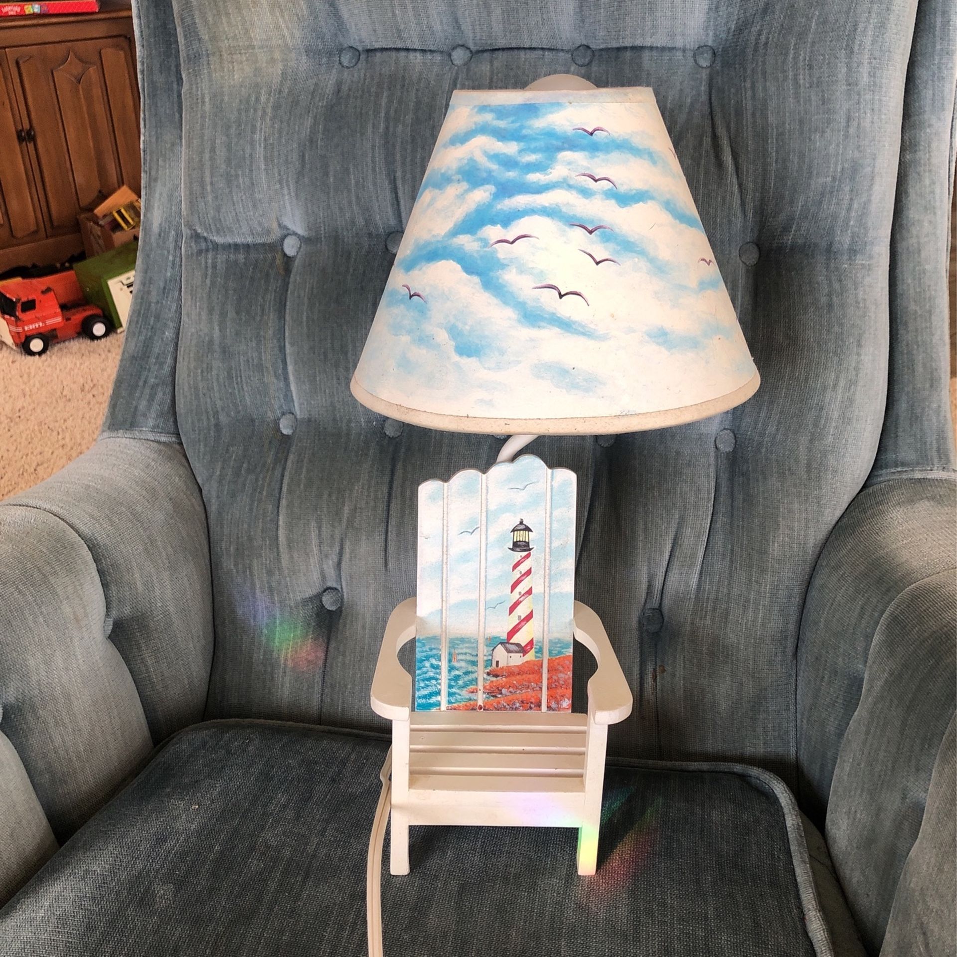 Cute Beach Themed Lamp