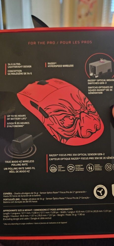 New Razer Viper V3 PRO gaming mouse